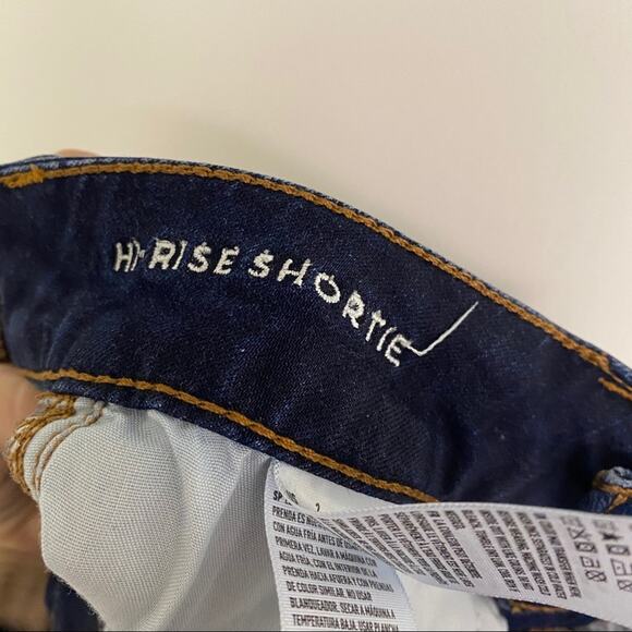 AMERICAN EAGLE OUTFITTERS Hi-Rise Shortie Shorts Super Stretch Size 2 - Picture 4 of 6